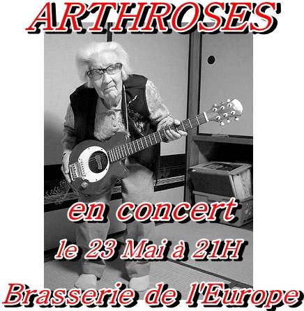 arthroses 23 mai brasserie de l'europe clermont ferrand