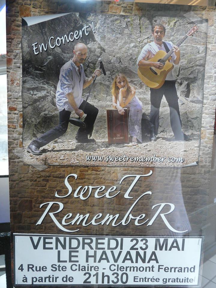 sweet remember 23 mai havana bar clermont ferrand